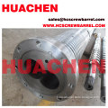 Extruder Parallel Screw Barrel Of Plastic Extruder Machines For Pvc 